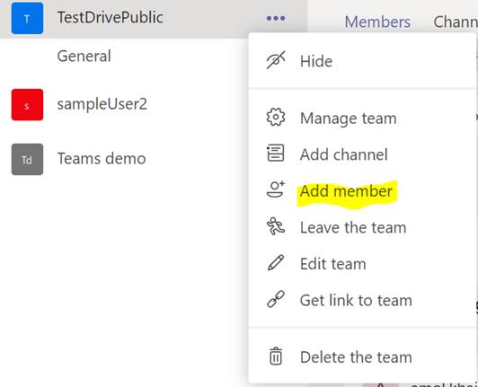 Microsoft Teams - Type Of Member (Guest)